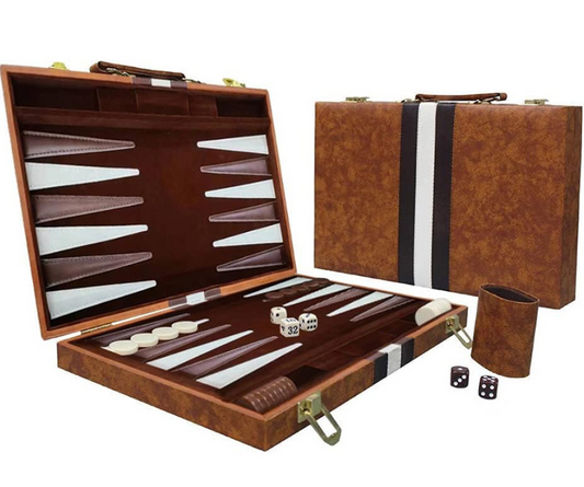 Briefcase Backgammon Game Set